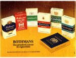1974 Rothmans, the greatest name in cigarettes