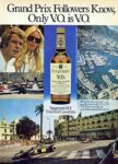 1975 Grand Prix Followers Know, Only V.O. is V.O. Seagram’s V.O.