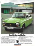 1976 Peugeot 204. Perfection und Reife