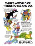 1976 There's A World Of Things To See And Do. Sea World