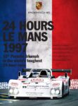 1977 24 Hours Le Mans 1997. 15th Porsche triumph in the world's toughest 24-hour race