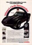 1978 Chevrolet Limited Edition Indy Corvette. Grand Prize in the Super Sport Grip Sweepstakes