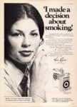 1978 'I made a decision about smoking' Vantage