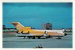 1978 Trans-Brazil Boeing 727 PT-TCB Postcard