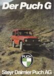 1979 Steyr Daimler Puch AG. Der Puch G