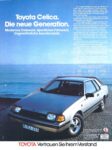 1982 Toyota Celica. Die neue Generation