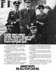 1983 Guess Who Hired More People Right Out Of College Last Year Than Anyone Else. Army ROTC. Be All You Can Be