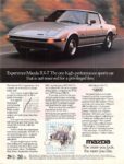 1984 Mazda RX-7. The one high-performance sports car that is not reserved for a privileged few