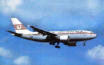1985 Turkish Airlines Airbus A310 Postcard