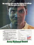 1986 We not only give your the money for college. We also give you the time. Army National Guard