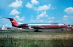 1989 USAir F-100 Postcard