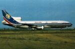 1990 EgyptAir Lockheed L1011 TriStar Postcard