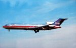 1990 USAir 727 Postcard