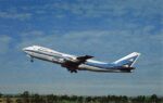 1991 Aerolineas Argentinas Boeing 747 287B LV-MLP Postcard