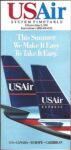 1991 USAir Timetable Cover