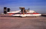 1991 USair Express Short 330-200 Postcard N742SA