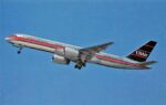 1993 USAir Boeing 757 Postcard