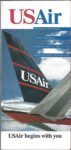 1993 USAir Timetable Cover