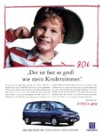 1995 Peugeot 806. 'Der ist fast so groß wie mein Kinderzimmer'
