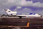 1996 Aerolineas Argentinas 727 Postcard MIA