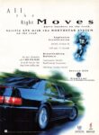 1996 Cadillac STS with the Northstar System on the road. All the Right Moves.
