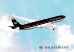 2000 US Airways - Airbus A330 Postcard