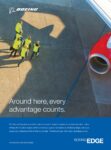 2014 Around here, every advantage counts. Boeing Edge