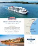 2025 American Cruise Lines. Cruise The Southeast. Smooth Waters, Southern Charm