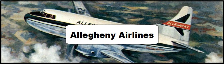 Allegheny Airlines Poster and Ad Collection
