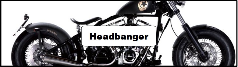 Headbanger Motorcycles Ad and Poster Collection