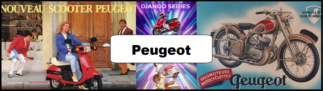Peugeot Motocycles Ad and Poster Collection
