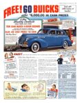 1940 Buick Special Model 41 as a grand prize at ivory Soap Sweepstakes