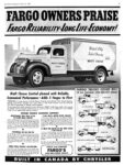1940 Fargo Owners Praise. Fargo Reliability-Long Life-Economy!