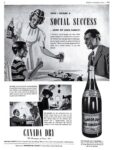 1940 How I Became A Social Success ... With My Own Family! Canada Dry