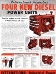 1940 International Harvester's Four New Diesel Power Units