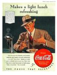 1940 Makes a light lunch refreshing. Drink Coca-Cola