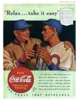 1940 'Relax... take it easy' Drink Coca-Cola