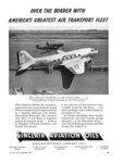 1941 Over The Border With America's Greatest Air Transport Fleet. Sinclair Aviation Oils
