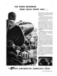 1941 The Good Neighbor Who Calls Every Day... Pan American Airways System