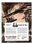 1943 Answering The Need For ... Trained Air Men! Canadian Pacific Air Lines