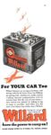 1943 For Your Car Too. Willard
