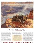1943 The End of Shooting War. International Power