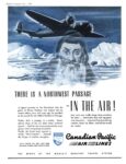 1943 There Is A Northwest Passage - In The Air! Canadian Pacific Air Lines