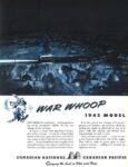 1943 War Whoop 1943 Model. Canadian National - Canadian Pacific