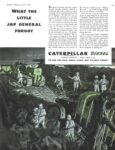 1943 What The LIttle Jap General Forgot. Caterpillar Diesel