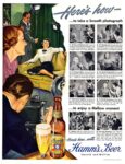 1949 Here's how - ... to take a Smooth photograph... Here's how with Hamm's Beer