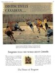 1951 Distinctively Canadian.... Seagram's Tell The World About Canada