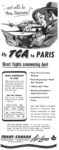 1951 Fly TCA to Paris. Trans-Canada Air Lines