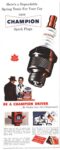 1951 Here's a Dependable Spring Tonic For Your Car New Champion Spark Plugs