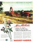 1951 New Methods. Massey-Harris